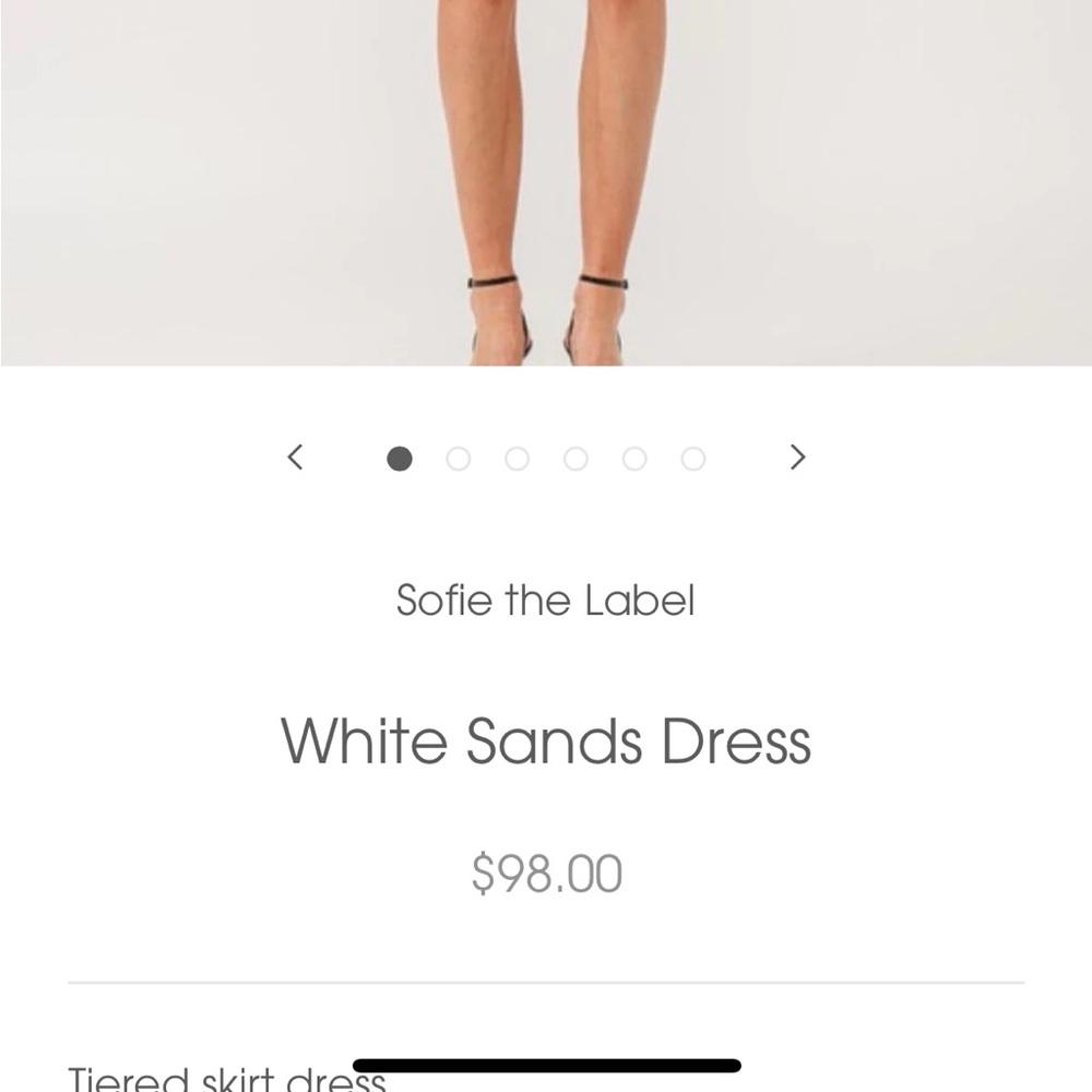 Sofie the Label‎ White Sands dress - Picture 10 of 10
